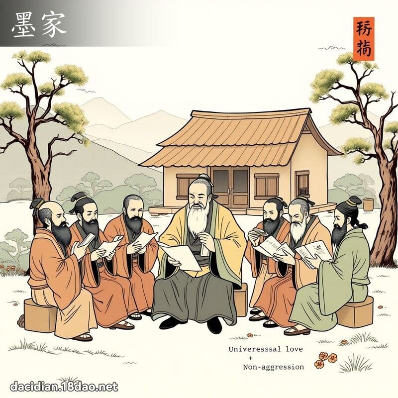 墨家 - 国语大辞典配图