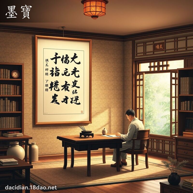 墨宝 - 国语大辞典配图