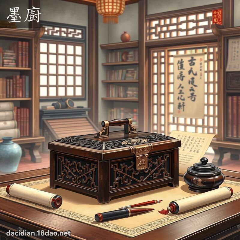 墨厨 - 国语大辞典配图