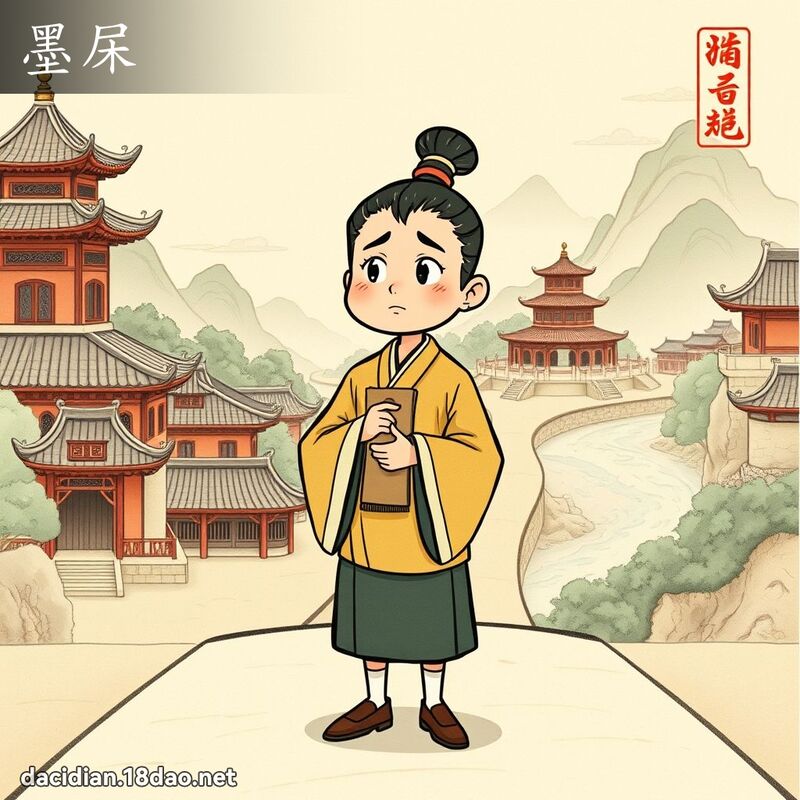 墨杘 - 國語大辭典配圖