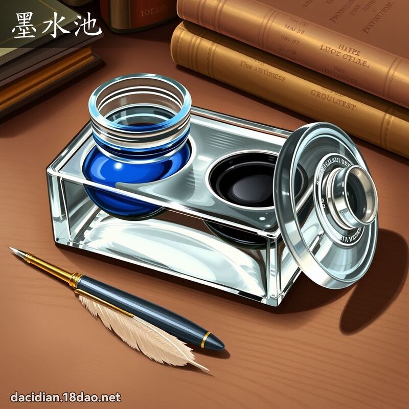 墨水池 - 國語大辭典配圖