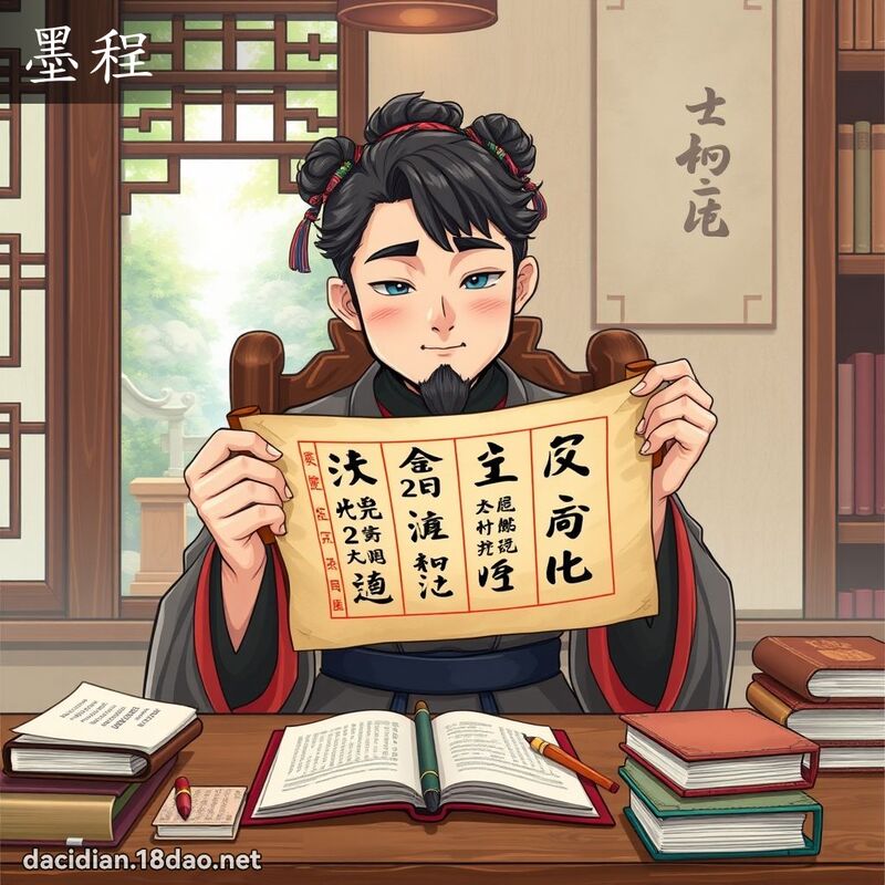 墨程 - 國語大辭典配圖