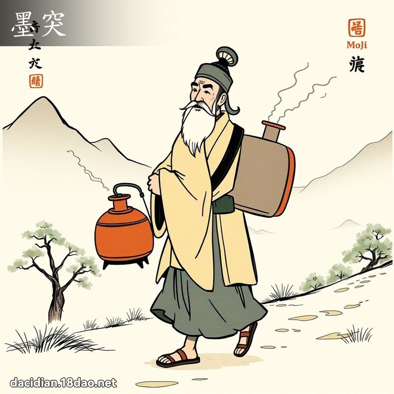 墨突 - 國語大辭典配圖