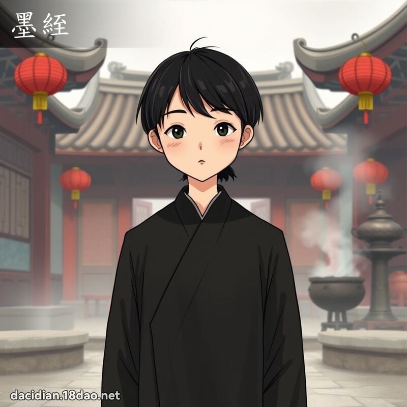 墨絰 - 國語大辭典配圖
