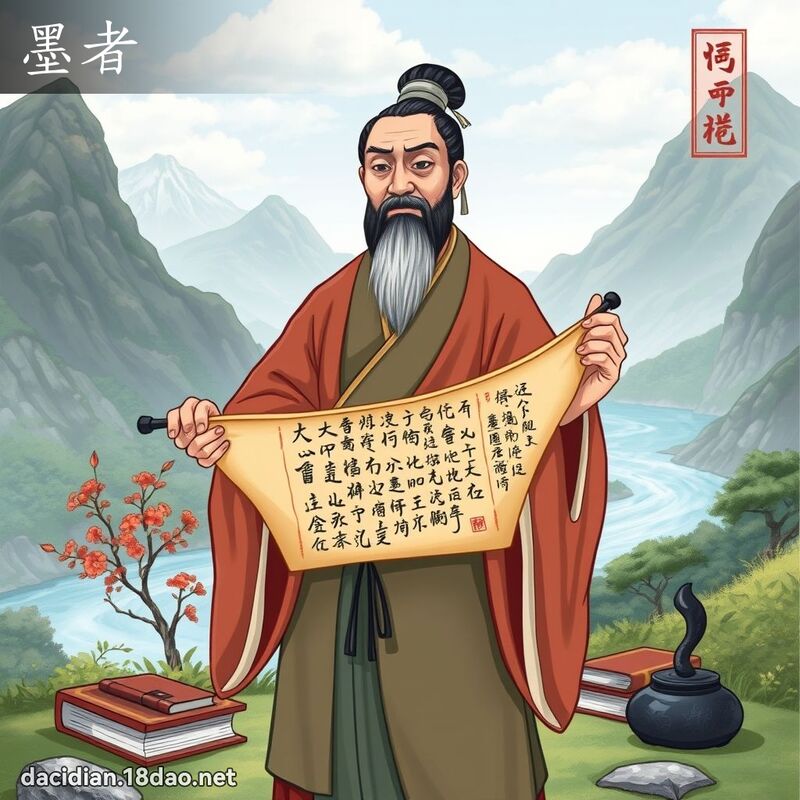 墨者 - 国语大辞典配图