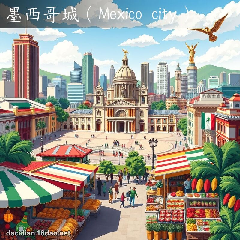 墨西哥城（Mexico city） - 國語大辭典配圖