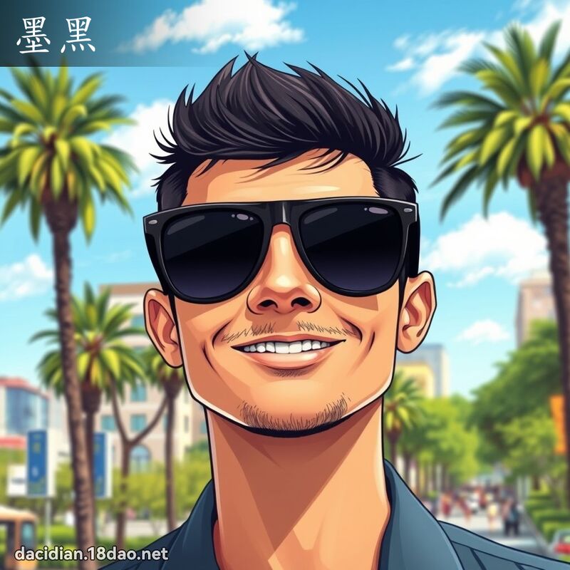 墨黑 - 國語大辭典配圖