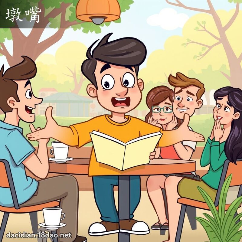 墩嘴 - 國語大辭典配圖