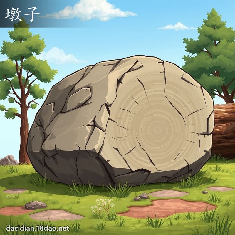 墩子 - 國語大辭典配圖