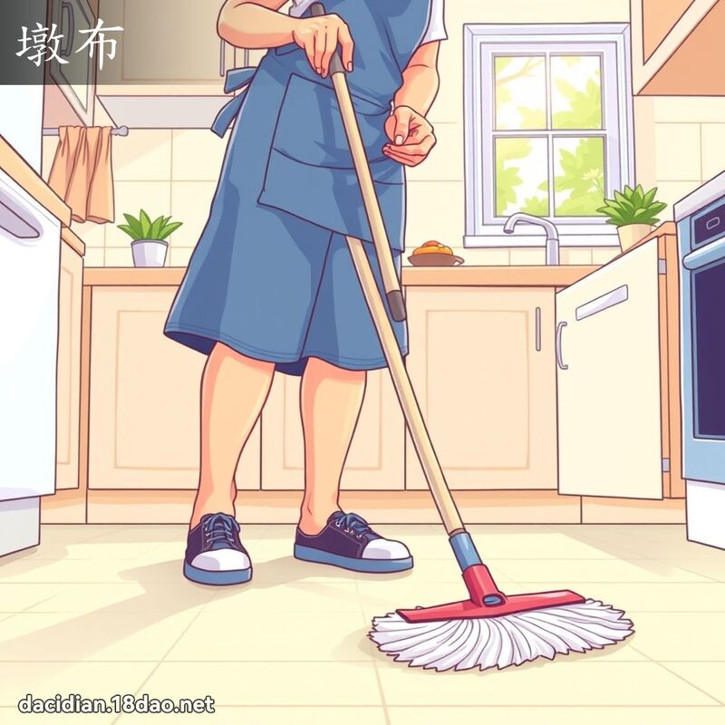 墩布 - 國語大辭典配圖