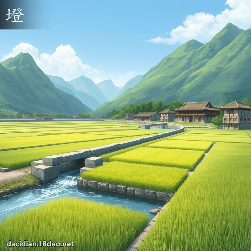 墱 - 国语大辞典配图