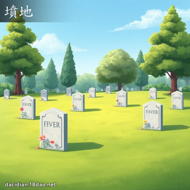 坟地 - 国语大辞典配图