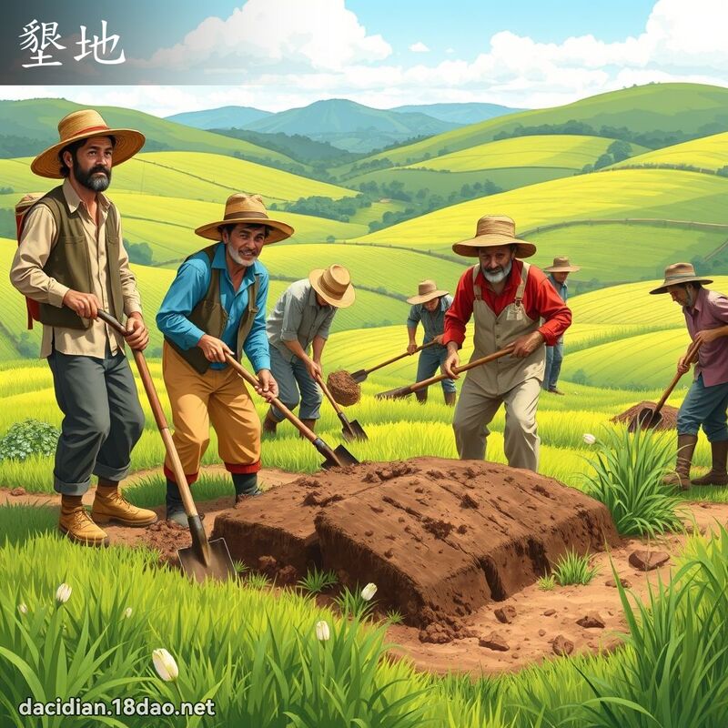 垦地 - 国语大辞典配图