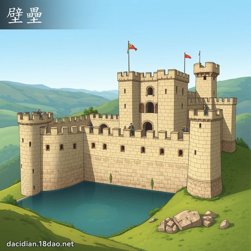 壁垒 - 国语大辞典配图