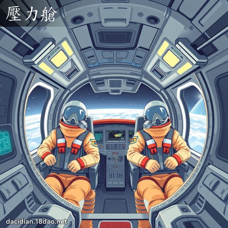 壓力艙 - 國語大辭典配圖