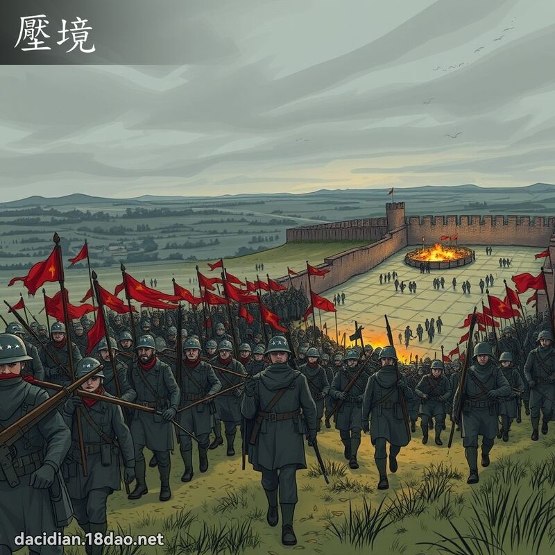 压境 - 国语大辞典配图