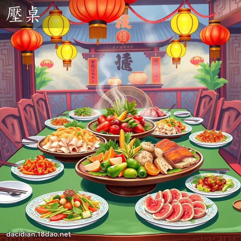 压桌 - 国语大辞典配图