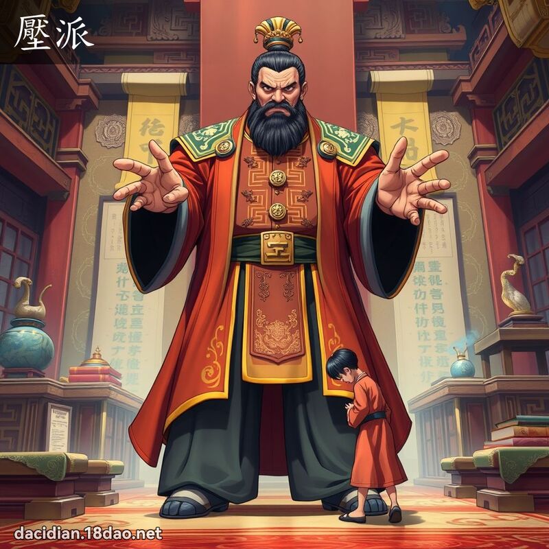 壓派 - 國語大辭典配圖