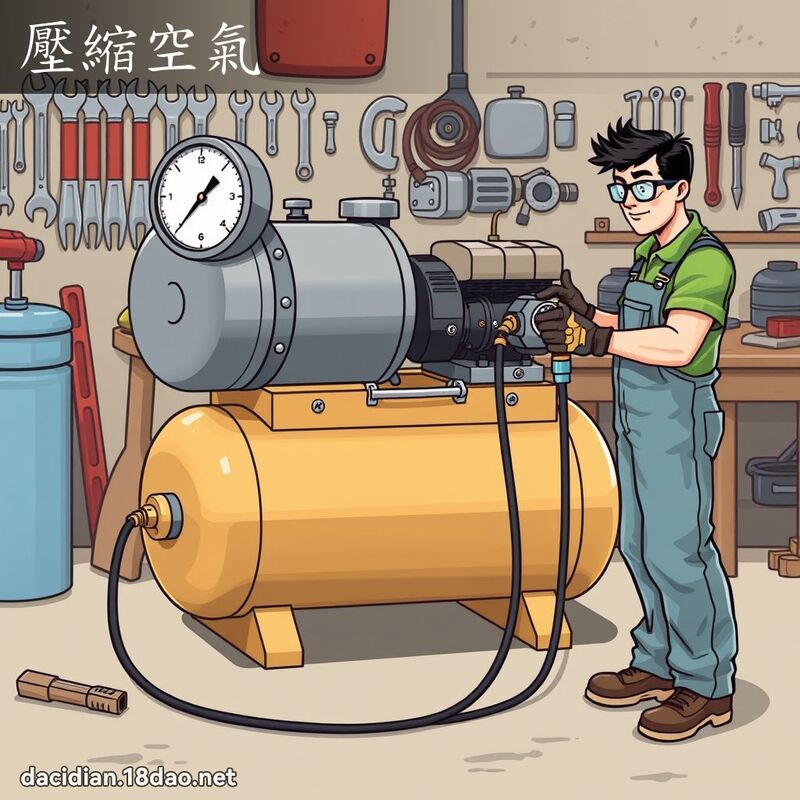 壓縮空氣 - 國語大辭典配圖