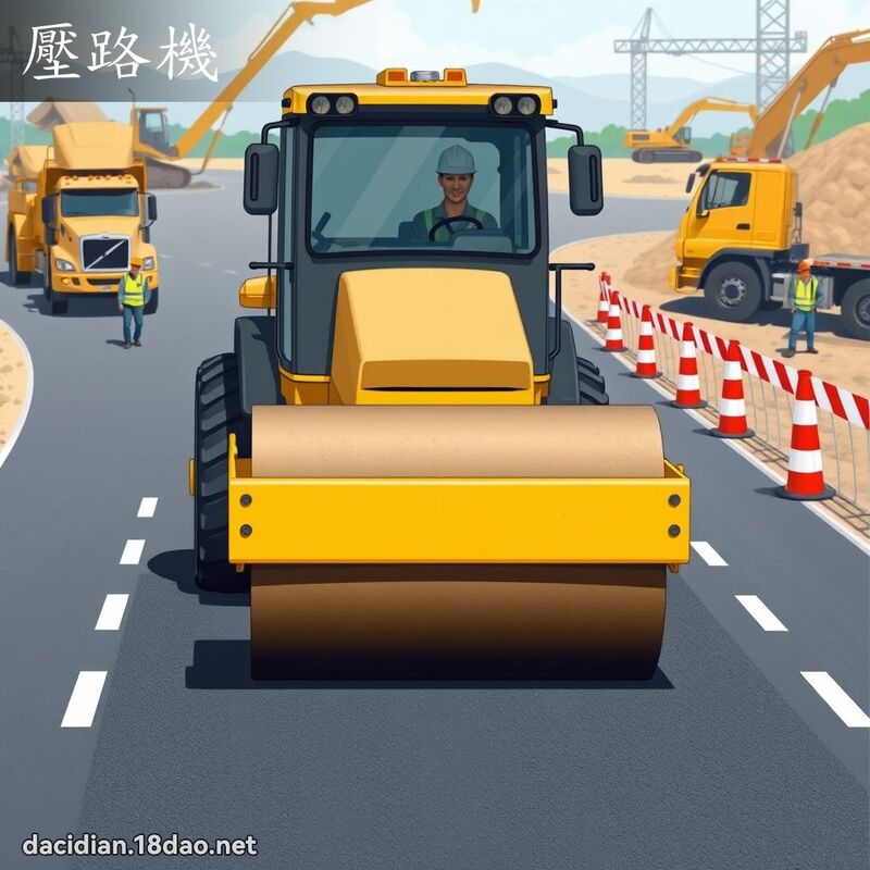 压路机 - 国语大辞典配图