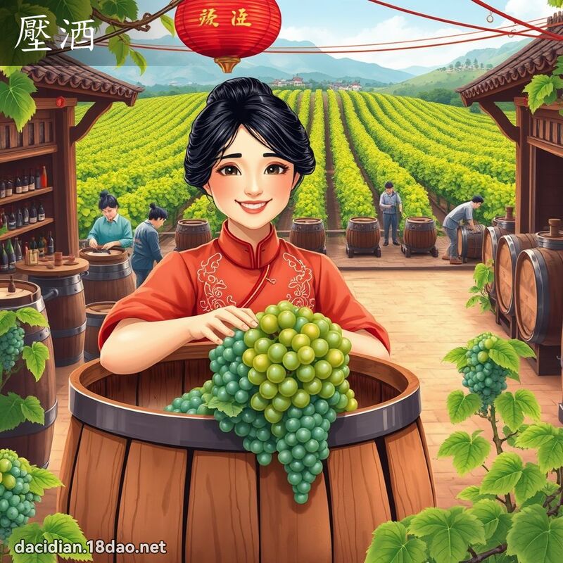 压酒 - 国语大辞典配图