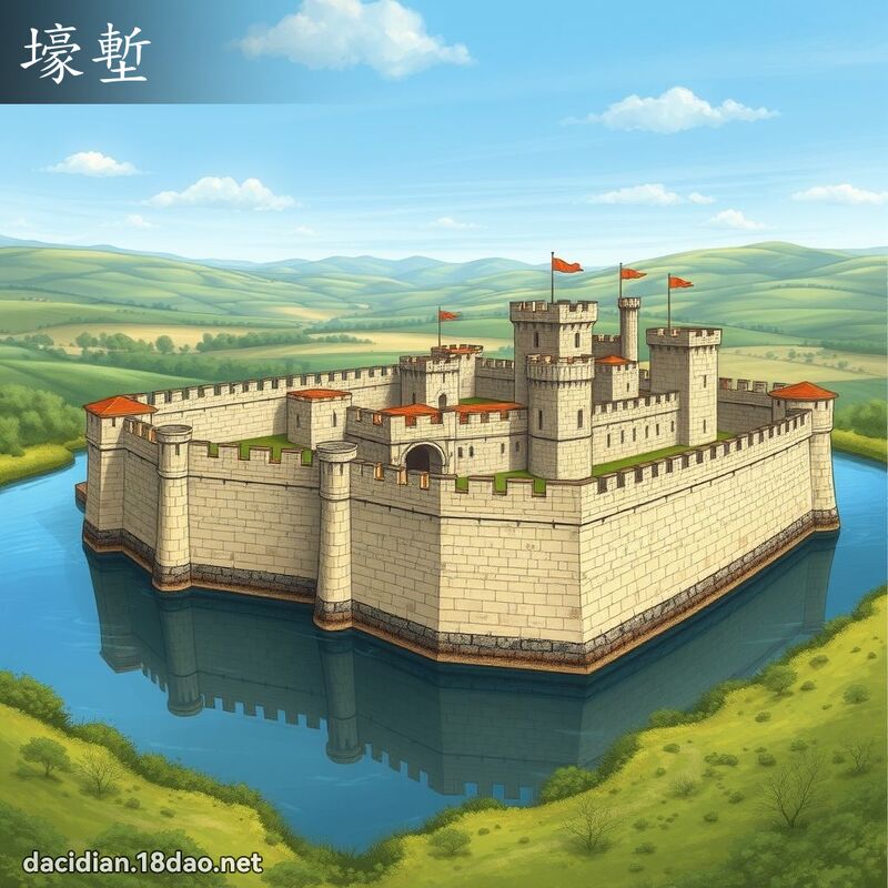 壕堑 - 国语大辞典配图