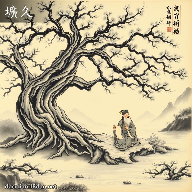 壙久 - 国语大辞典配图