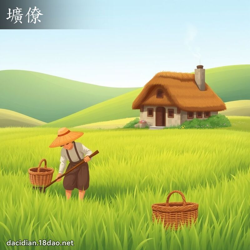 壙僚 - 国语大辞典配图