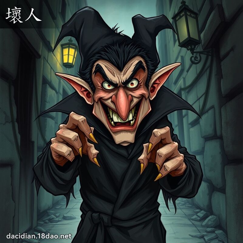 壞人 - 國語大辭典配圖