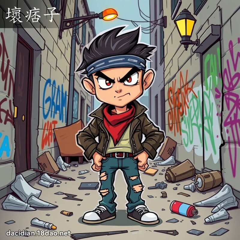 坏痞子 - 国语大辞典配图