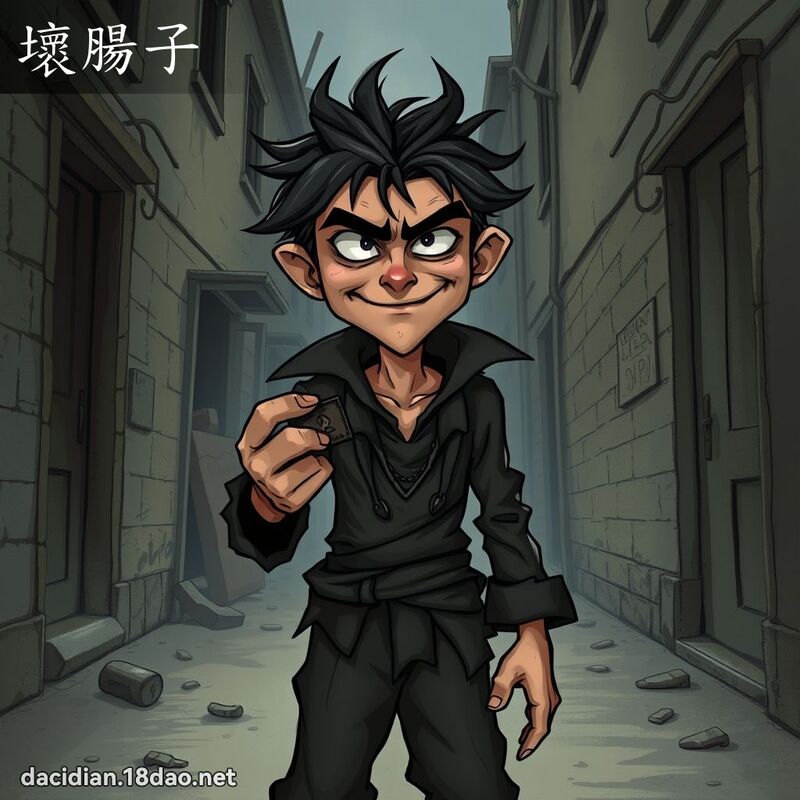 壞腸子 - 國語大辭典配圖