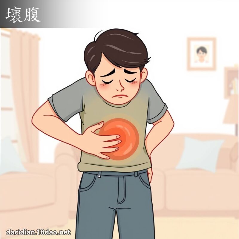 壞腹 - 國語大辭典配圖