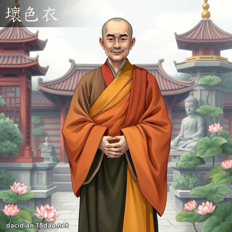 坏色衣 - 国语大辞典配图