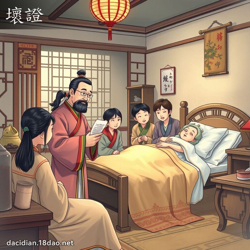 坏证 - 国语大辞典配图