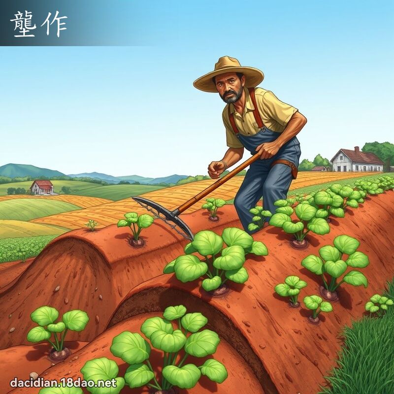 壟作 - 國語大辭典配圖