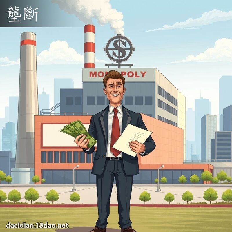 壟斷 - 國語大辭典配圖