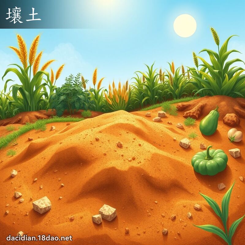 壤土 - 國語大辭典配圖