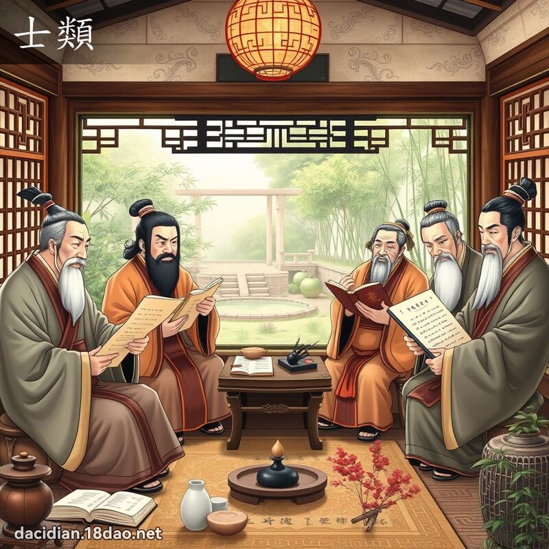 士類 - 國語大辭典配圖