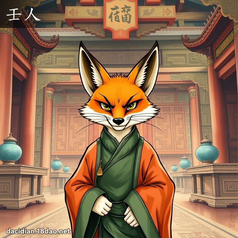 壬人 - 國語大辭典配圖