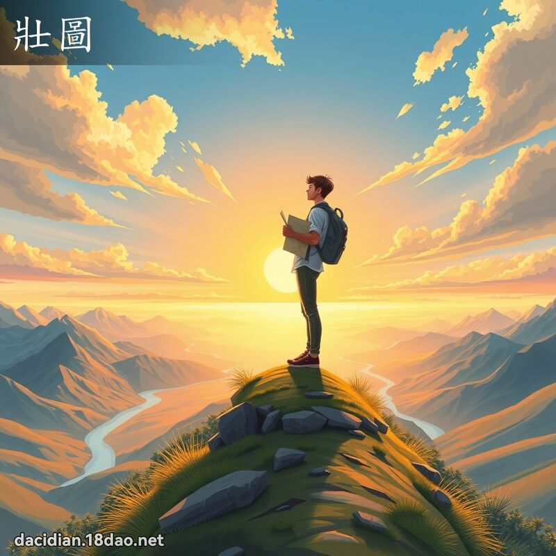 壯圖 - 國語大辭典配圖