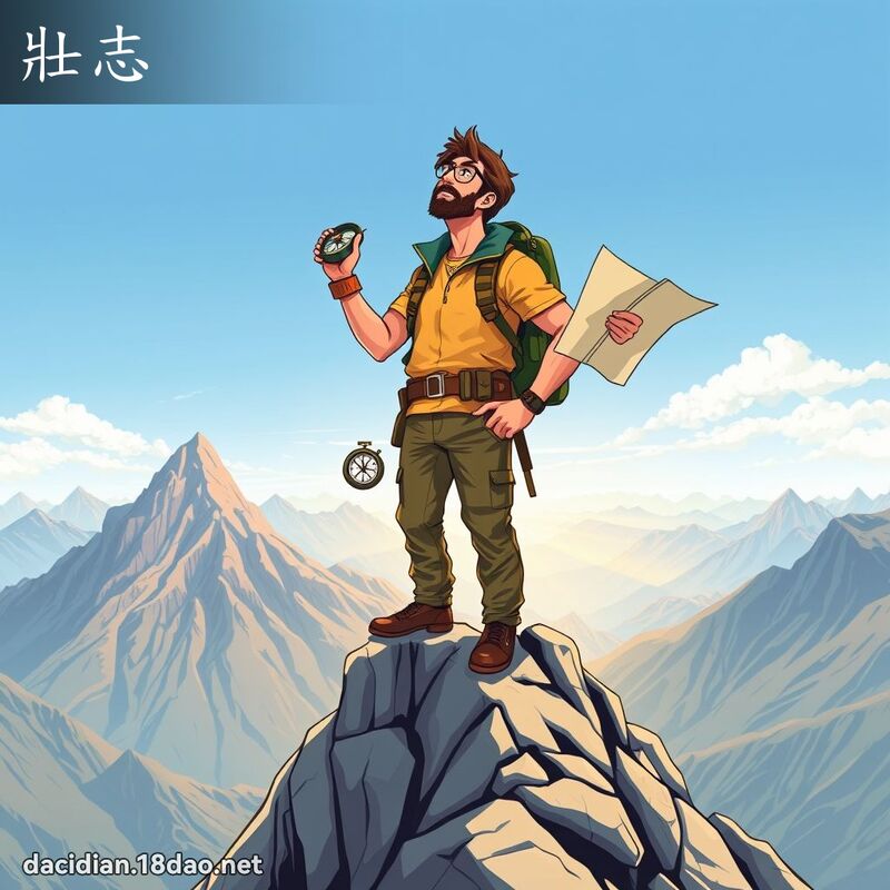 壮志 - 国语大辞典配图