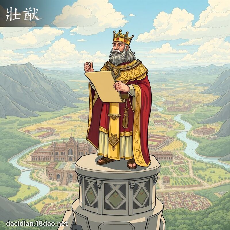 壯猷 - 國語大辭典配圖