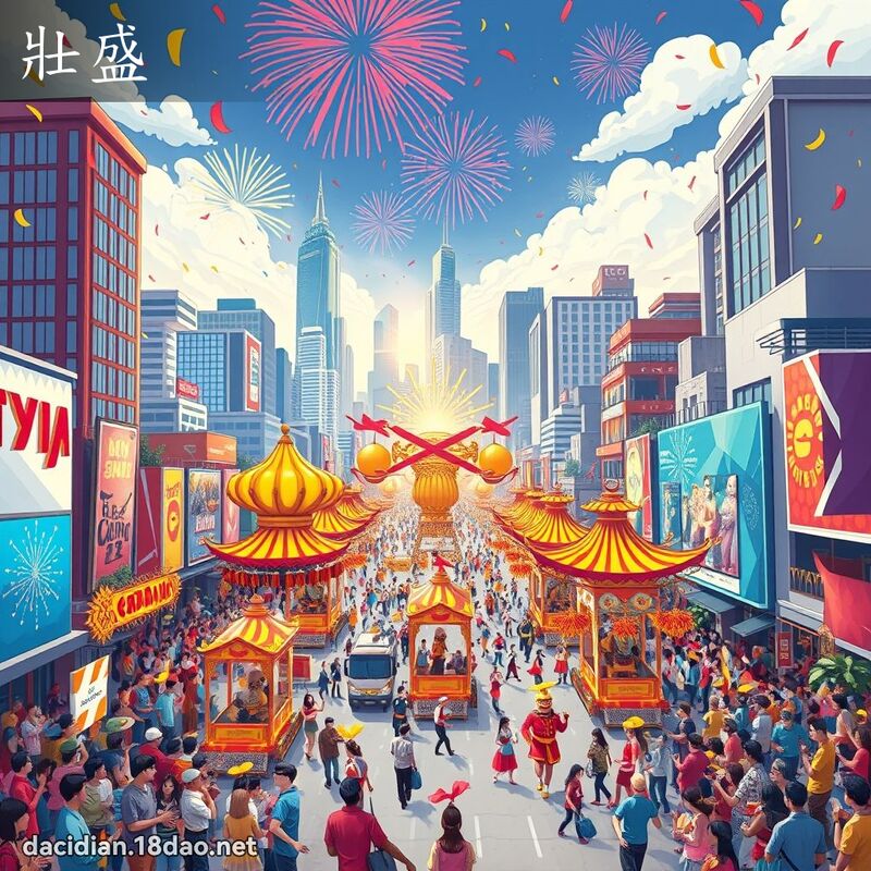 壮盛 - 国语大辞典配图