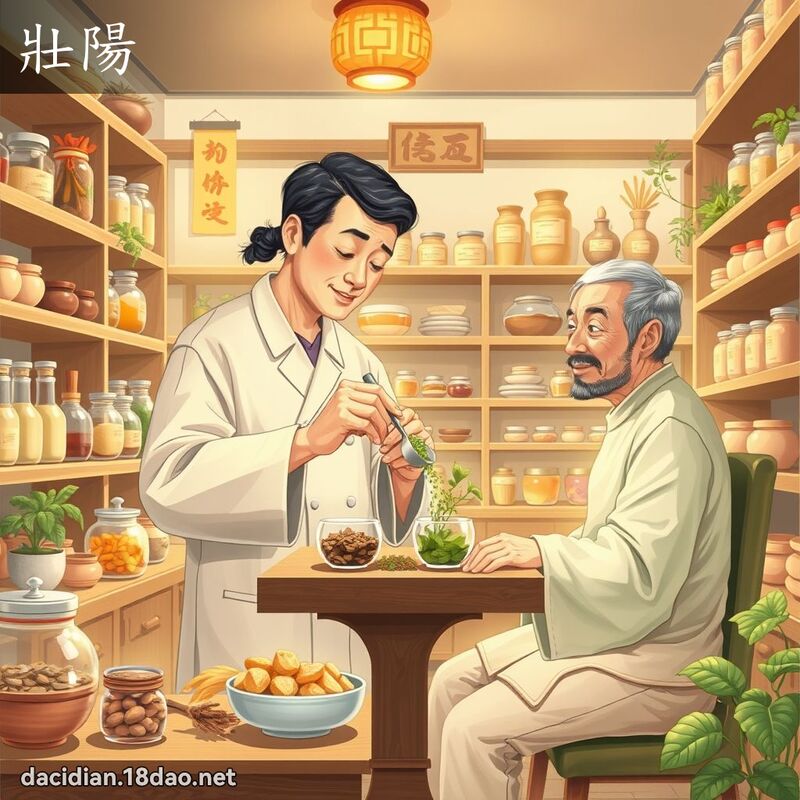 壮阳 - 国语大辞典配图