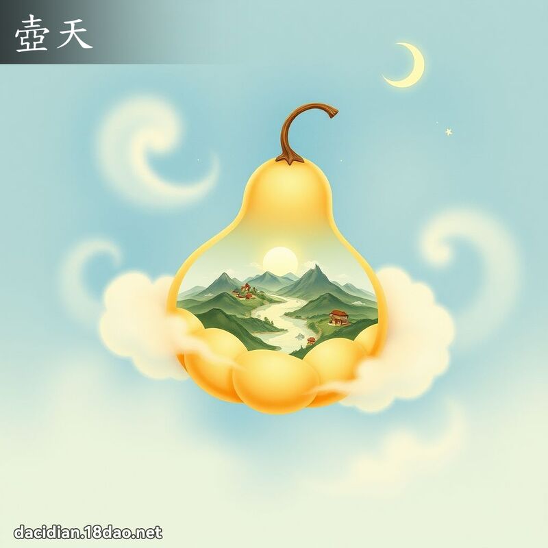 壺天 - 國語大辭典配圖
