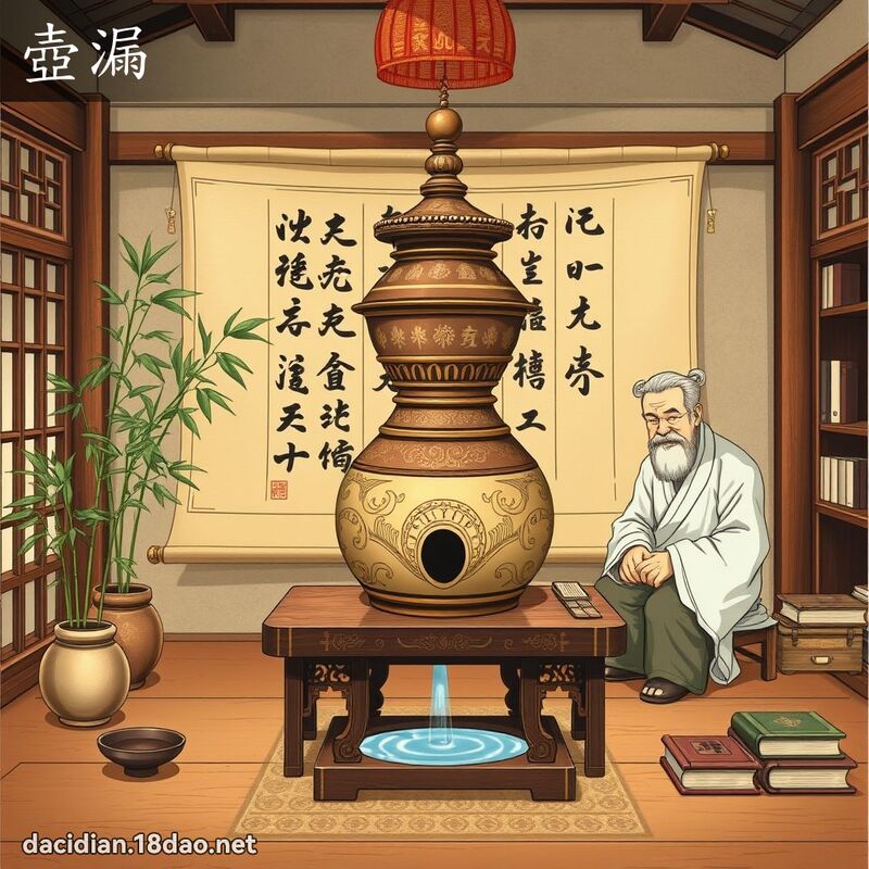 壶漏 - 国语大辞典配图