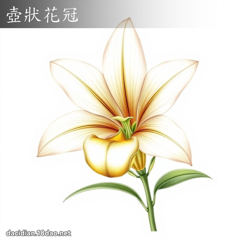 壺狀花冠 - 國語大辭典配圖