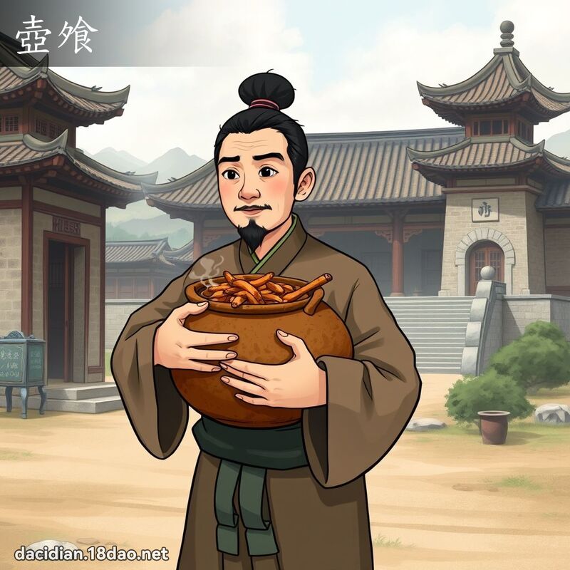 壺飧 - 國語大辭典配圖