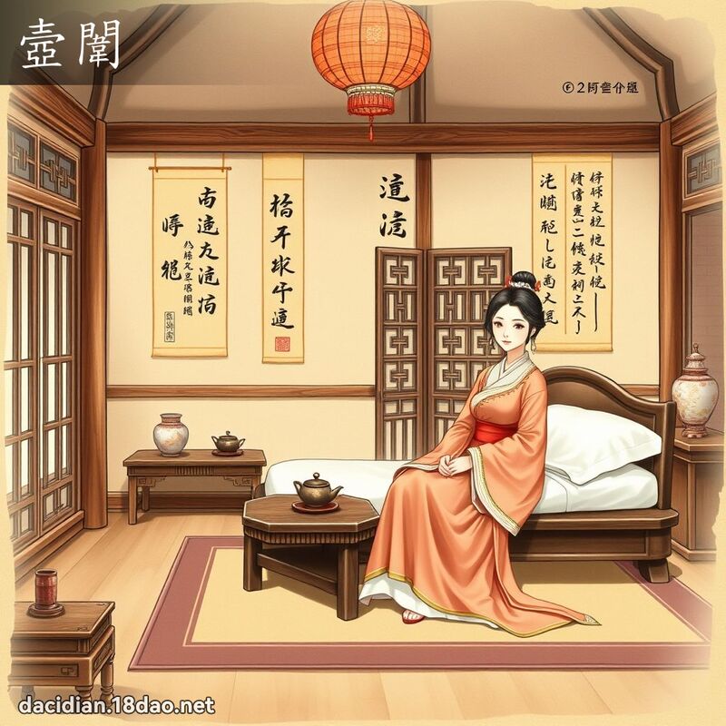 壼闈 - 国语大辞典配图