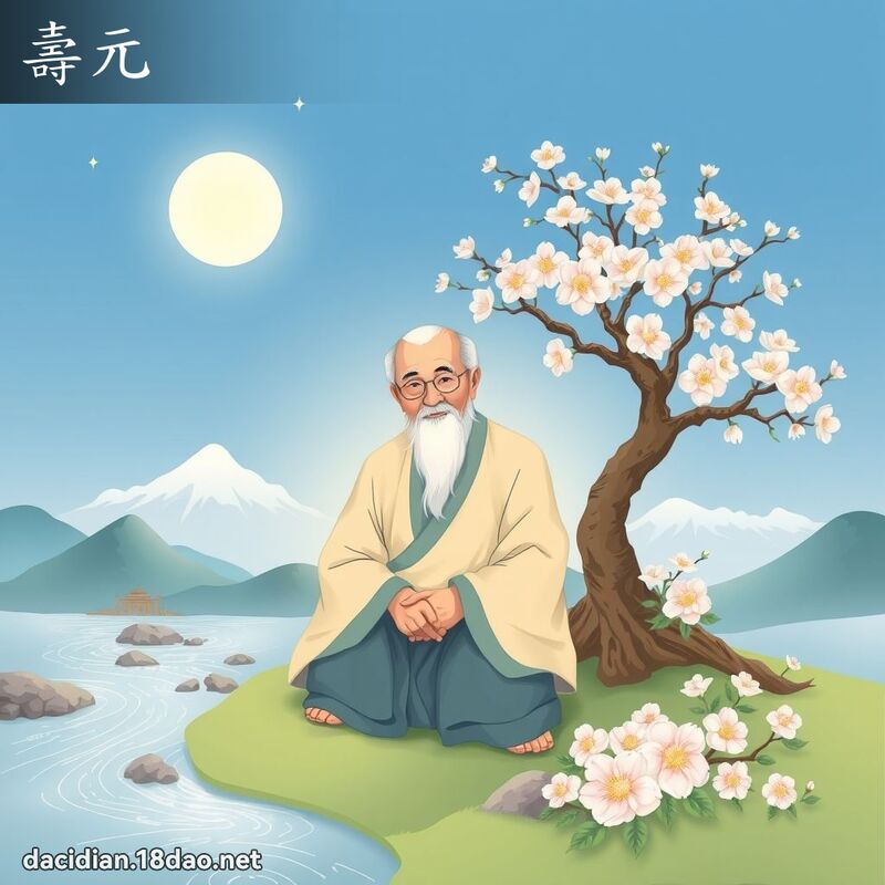 壽元 - 國語大辭典配圖
